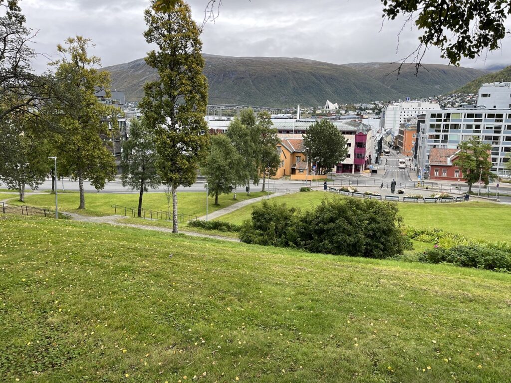 Ukształtowanie terenu w Tromso